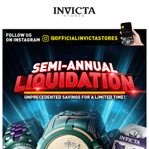 Invicta Watch - It's Game Day! Stop by our @officialinvictastores