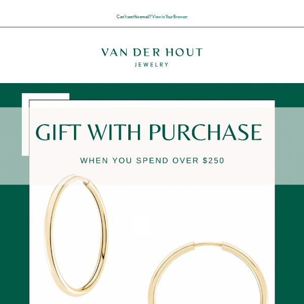 Unlock a free gift with purchase 🛍️