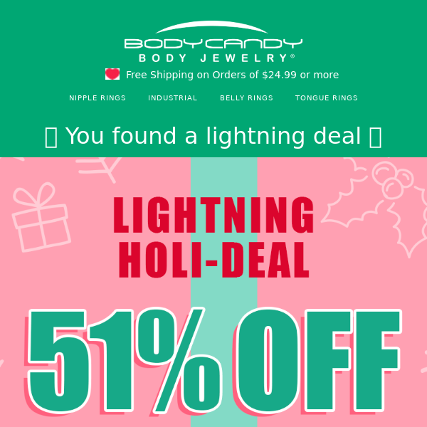 ⚡ Everything 51% OFF ⚡