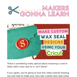 [LIVE] Wax Seal with Cricut?!? Make Custom Wax Seal Designs Using Your Cricut 😱