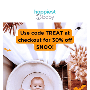 No Tricks, Just Treats! 🎃 30% Off SNOO Code Inside