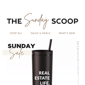 Look good at the gym with your new Real Estate Life Tumbler!🥤