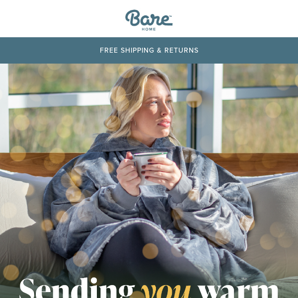 Last-Minute Christmas Cheer with Cozy Bedding