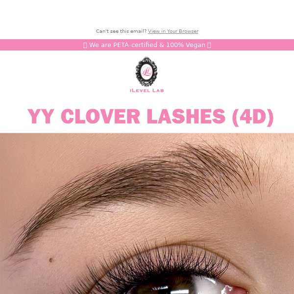 NEW! 4D YY Clover Lashes 🎀