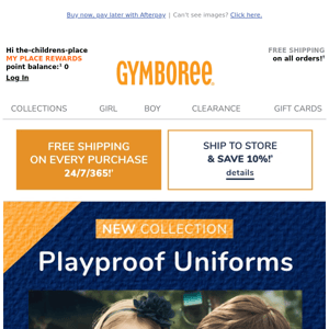 Playproof Uniforms are 30% off! Stock up now!