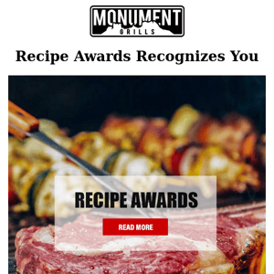 Awards for Your Grilling Recipe!