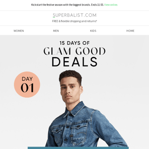 ⭐ Up to 45% OFF | 15 Days of GLAM GOOD DEALS ⭐