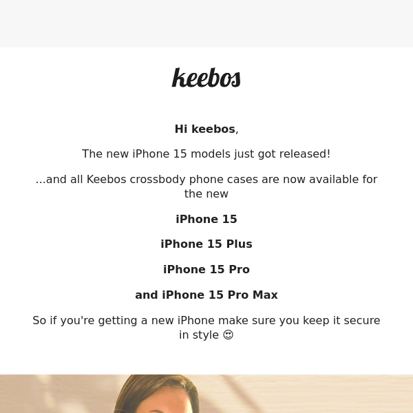Meet this Stylish Designer Crossbody Phone Case for iPhone 15 – Keebos
