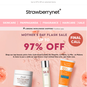 LAST CALL⚡️ Shop Mother's Day Flash Sale