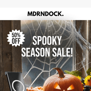 👻 BOO! 50% off - Spooky Season Sale activated!