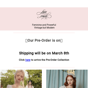 🌷Pre-Order | More Products is Coming🎂