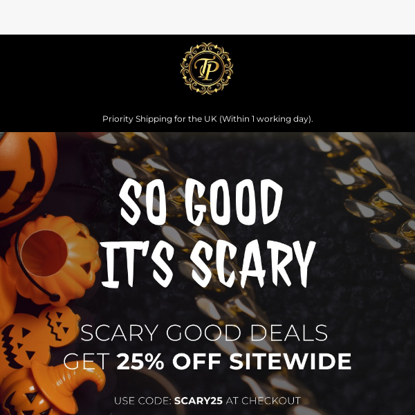 👻 DON’T BE AFRAID OF THIS BIG SALE