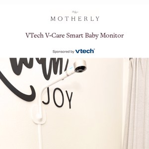 VTech's latest breakthrough, the V-Care VC2105 Smart Nursery Baby Monitor