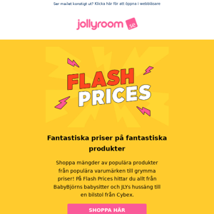 Fantastiska priser på fantastiska produkter!