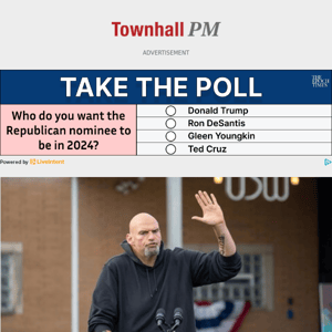 John Fetterman's Very Odd Announcement