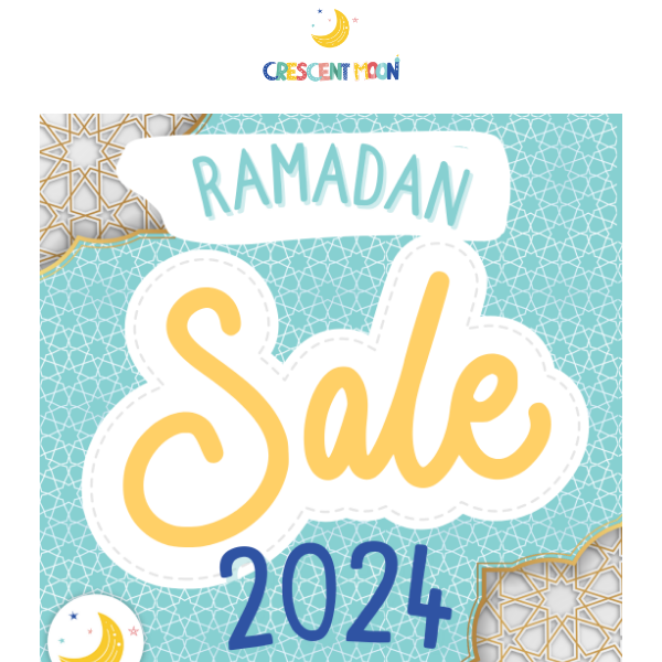 Ramadan Sale Week 3 is live! 🎉🌙 Enjoy 20% off our Originals