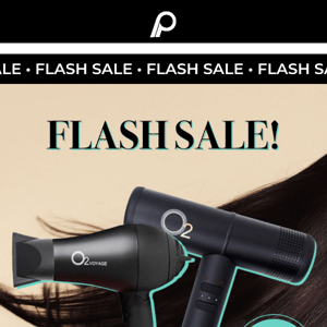 🚨FLASH SALE! Save on O2 Hypersonic & Voyage Hair Dryers!🚨