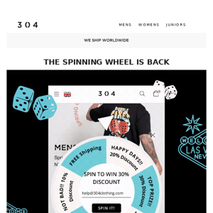 🎰 The 30% SPINNER is BACK