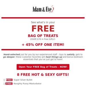 FREE Bag of Treats 🛍️ 8 FREE Gifts Inside!