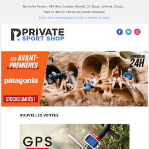 Avant-premières : Patagonia, stocks limités !