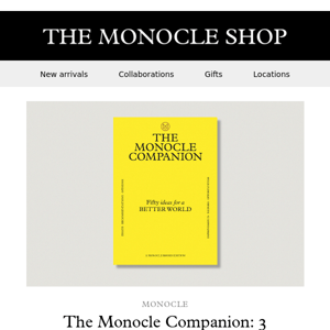 New in: The Monocle Companion: 3