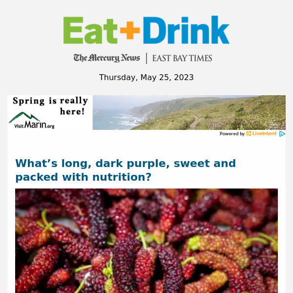 What’s long, dark purple, sweet and packed with nutrition?