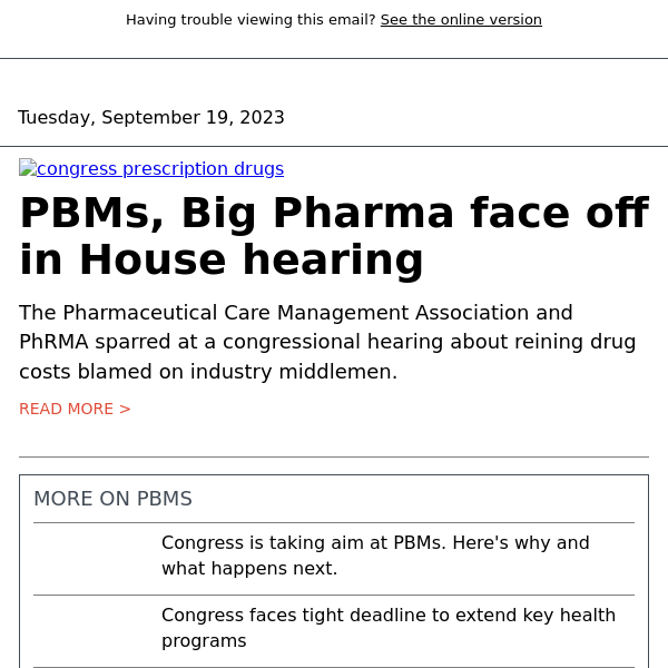 PBMs battle PhRMA in House Oversight Committee hearing