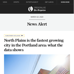 Meet the fastest-growing city in the Portland area