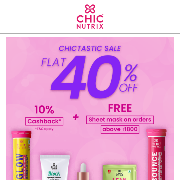 What’s Chic + Fantastic? It’s Chictastic! Just like you.