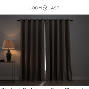 Summer & Winter curtains - save up to 50%