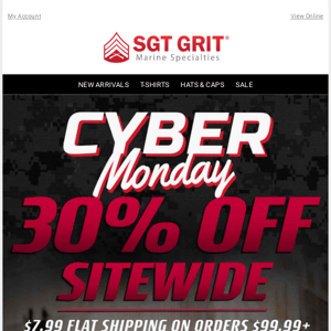 Don't Miss Cyber Monday Deals!