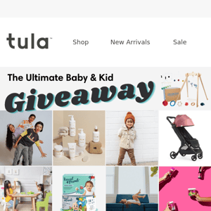 The Ultimate Baby & Kid Giveaway!