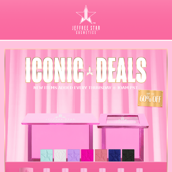 New Iconic Deals are here 💖