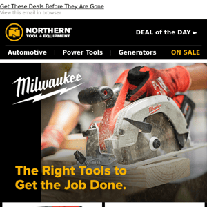 Milwaukee: The Right Tools To Get The Job Done