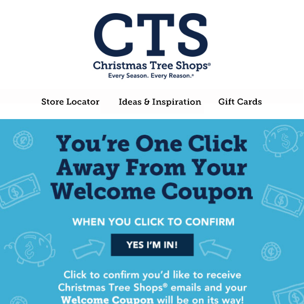 **ACTION REQUIRED** You Must Click to Get Coupons and Emails!