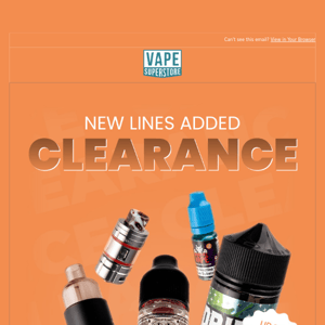 New clearance lines you have to see 👀