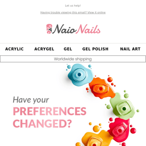 Naio Nails,  Has something changed?