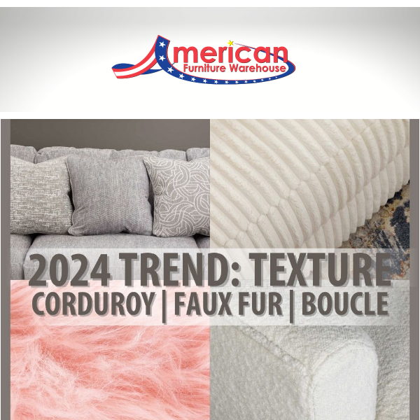 Trend Alert 🚨 Texture trends in 2024