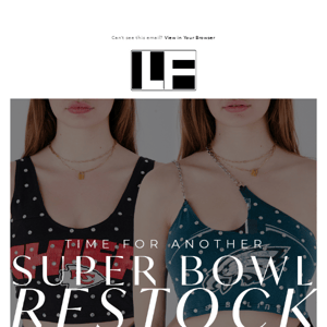 Last Minute Super Bowl Restock 💥