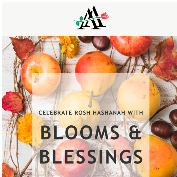 🍎🌼 Celebrate Rosh Hashanah with Blooms, Blessings, & $10 Off! 🌼🍎