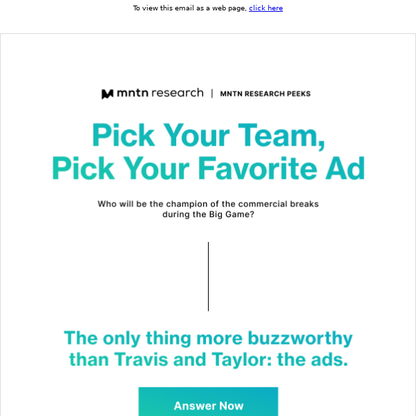 What’ll Be More Buzzworthy Than Travis and Taylor at the Big Game?