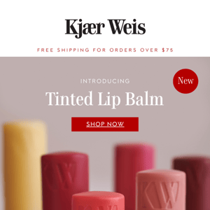 ALL NEW: the Tinted Lip Balm has arrived