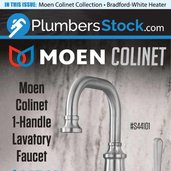 The Distinctive Moen Colinet Collection