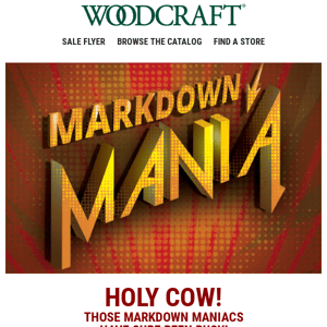 Holy Cow! Even MORE Monday Markdowns for You!