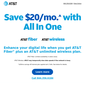 Upgrade Your Digital Life with AT&T Fiber and Unlimited Wireless Plan 🚀