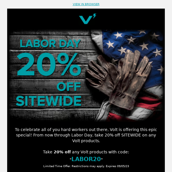 Labor Day Special