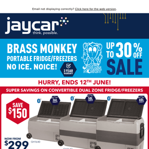 Enjoy up to 30% off on Brass Monkey Fridge/Freezers!