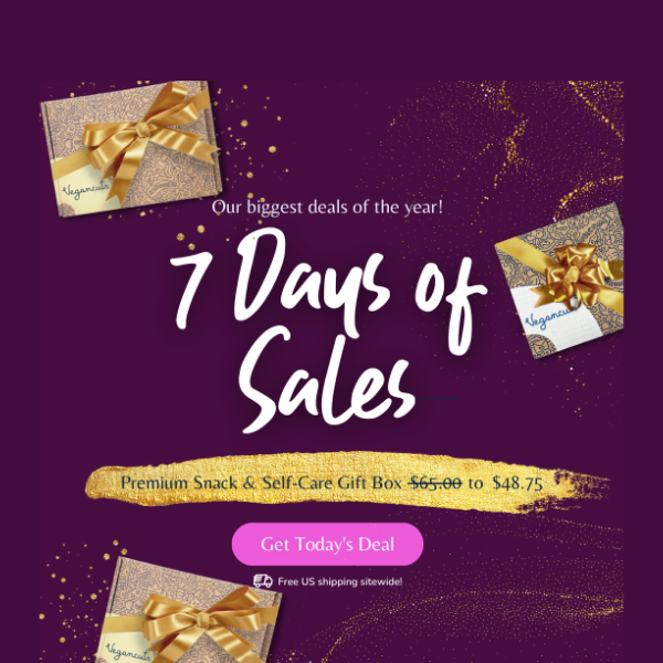 ⚡ 7 DAYS OF SALES: DAY 2 ⚡