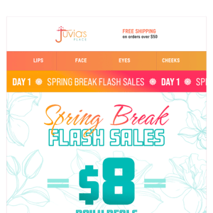 Ground Breaking Spring Sale Starts NOW!