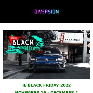 BLACK FRIDAY IS HERE!!